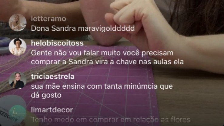 Depoimento de aluna do Método M de Maria